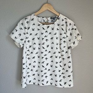 ModCloth Delightful Demeanor Crepe Blouse